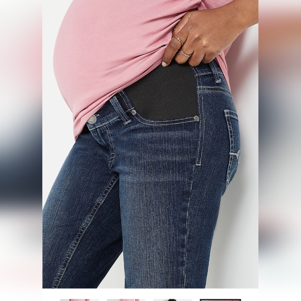M by Maurices maternity jeans